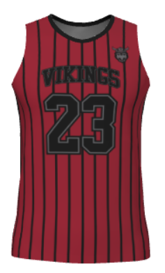 JBBJ311 - 2024 Vikings JUICE FITTED DOUBLE-PLY REVERSIBLE BASKETBALL JERSEY (ADULT,YOUTH)