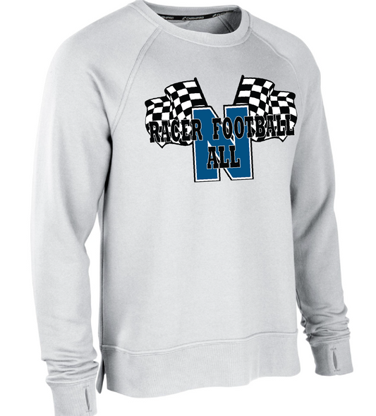 Racer Football Victory Fleece Crew (Adult, Women's) 6