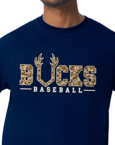 Bucks Fan Baseball Tee 4