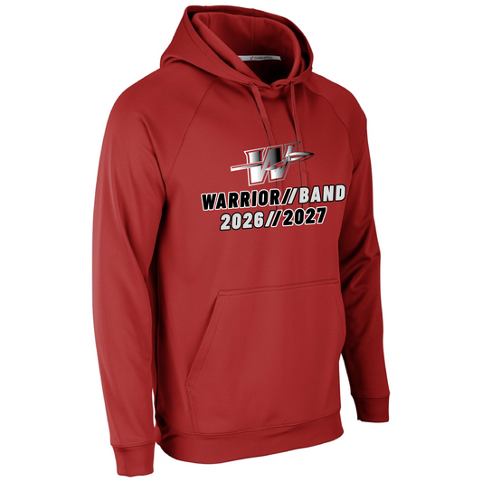 2026 Warrior Band Victory Fleece Hoodie (Youth, Adult, Women's)