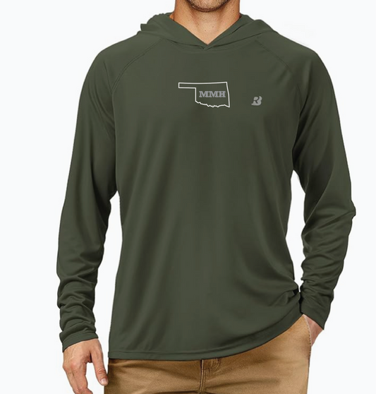 MMH Concrete Solutions Hooded Polyester Shirt