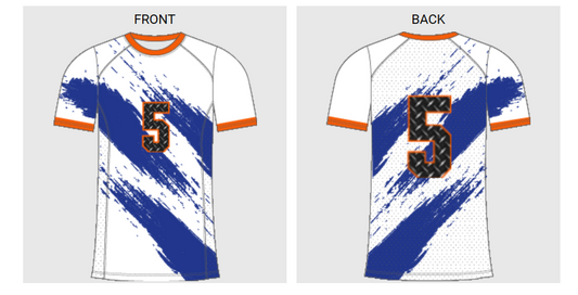 JSJC1A- White TCSA Soccer Jersey