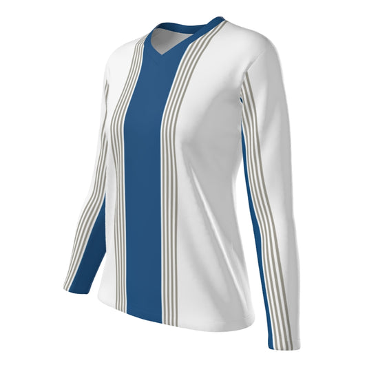 JSBJ2LS_SOCCER- Youth Juice V Neck Long Sleeve Shooter Shirt