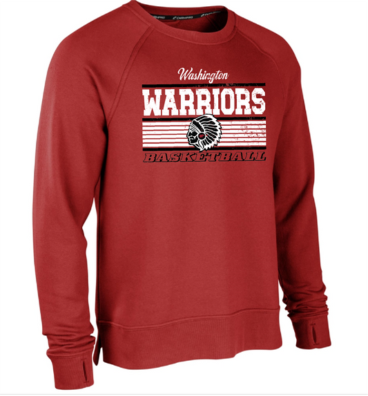 Warriors Basketball Victory Fleece Crew (Adult, Women's)