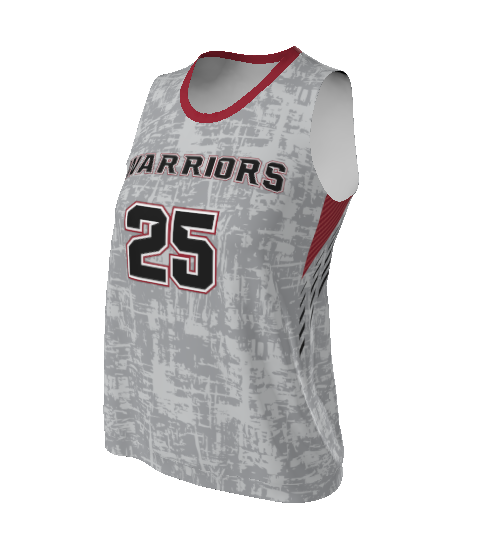 JBBJ312W - 2025 Mize Lady Warriors JUICE LOOSE DOUBLE-PLY REVERSIBLE BASKETBALL JERSEY
