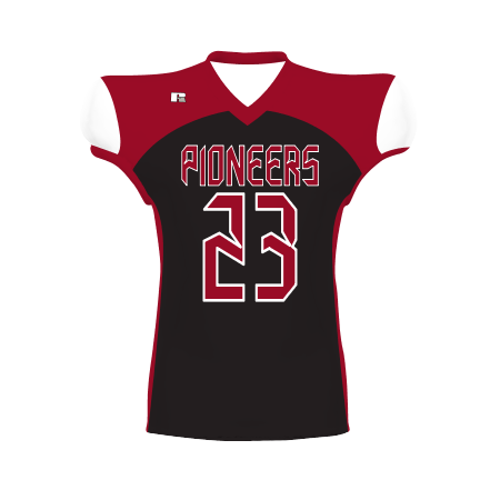 R99SMS- Freestyle Sublimated Waist Length Football Jersey