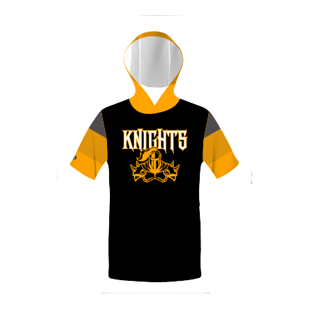 228275- Youth Freestyle Sublimated Cotton-Touch Short Sleeve Hoodie