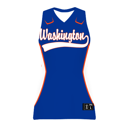 228470- Girls Free Style Sublimated Turbo Light Weight Sleeveless Jersey