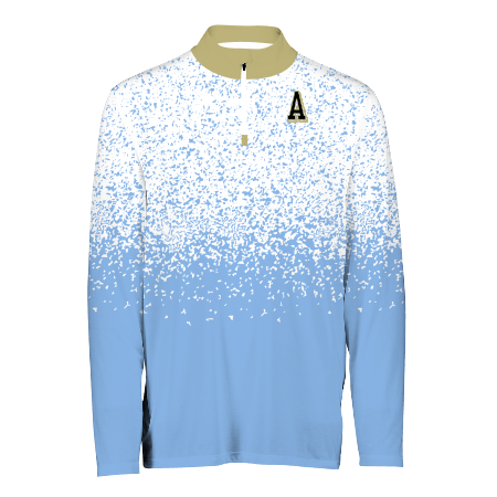 228245-Youth Freestyle Sublimated Cotton-Touch Poly 1/4 Zip Pullover