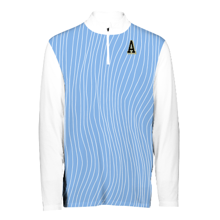 228245-Youth Freestyle Sublimated Cotton-Touch Poly 1/4 Zip Pullover