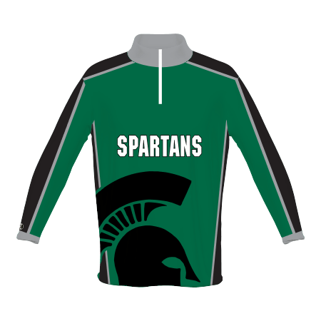 228242-Youth Freestyle Sublimated Fleece 1/4 Zip Pullover