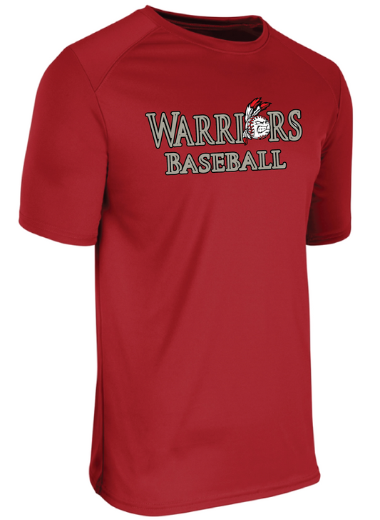 Warriors Spring 2025 T-Ball Polyester Short Sleeve Shirt (Youth, Adult)