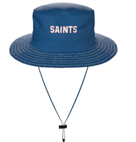 2024 Saints Embroidered Football Boonie