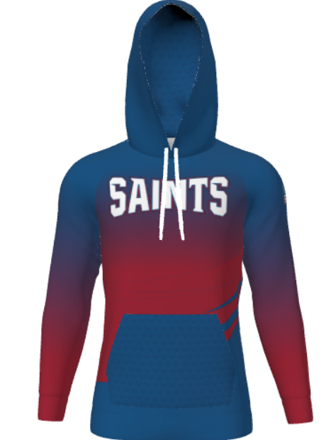 2024 Saints Football Sublimated Hoodie