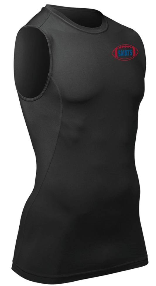 2024 Saints Football Sleeveless Compression Shirt