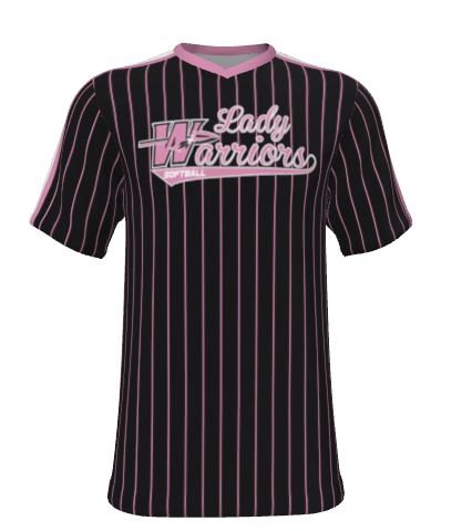 Lady Warriors Softball Sublimated Fan T-Shirt (Hardcastle)
