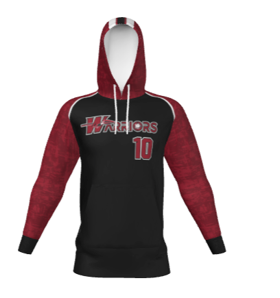Warriors Sublimated Player Hoodies ( Walkup )