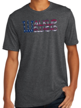 Walkup Wellhead Flag Next Level Poly/Cotton Crew