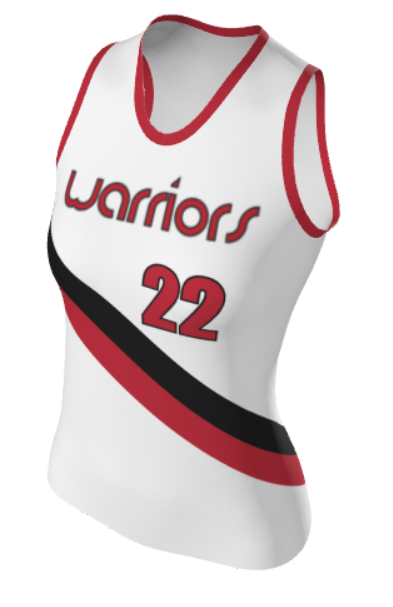 JBBJ611W - 2024 O'Hanlon 3rd Grade Warriors JUICE FITTED SINGLE-PLY REVERSIBLE BASKETBALL JERSEY