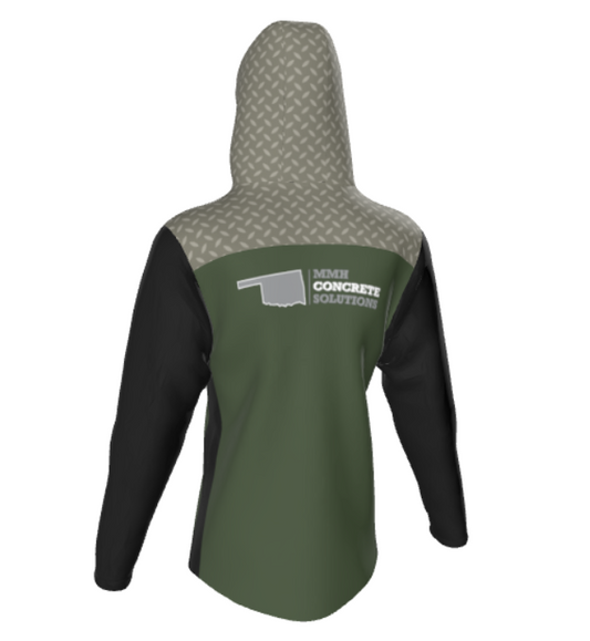 MMH Concrete Solutions JUICE LONG SLEEVE T-SHIRT HOODIE