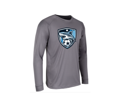 Sharks Badge Polyester Long Sleeve
