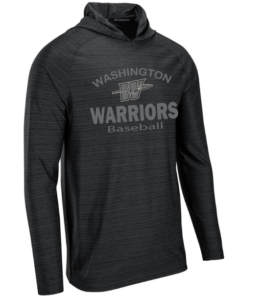 Warriors Baseball STRIKER LONG SLEEVE T-SHIRT HOODIE 3
