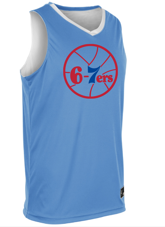 BBJ33- 6-7ers Basketball Jersey