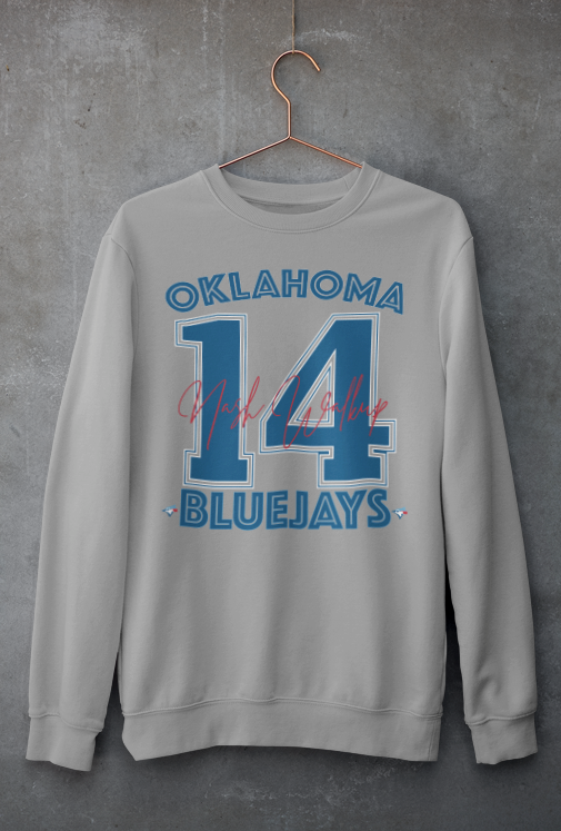 Bluejays Comfy Biggest Fan Sweater