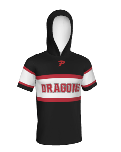 Purcell Football Short Sleeve Hoodie