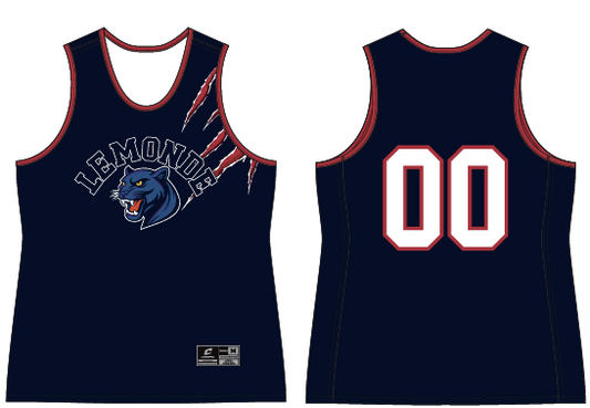 JBBJ612W - Lemonde JUICE LOOSE FIT SINGLE-PLY REVERSIBLE BASKETBALL JERSEY