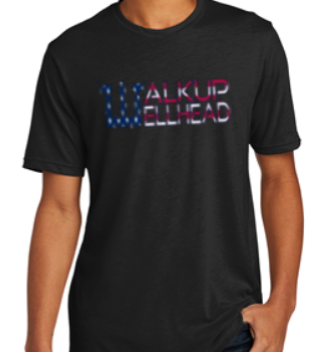 Walkup Wellhead Flag Next Level Poly/Cotton Crew