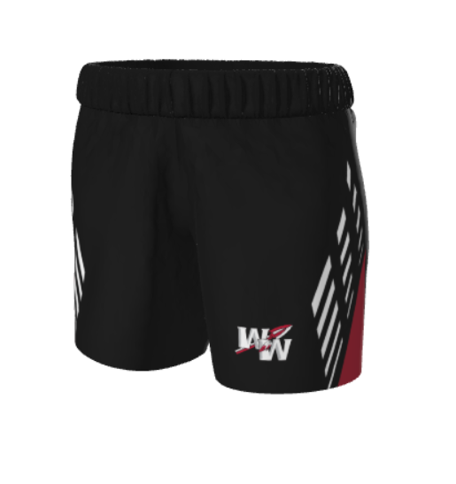 JBBS315W-Bradshaw 4th Grade Warriors 2025 JUICE DOUBLE-PLY REVERSIBLE BASKETBALL 5" SHORT