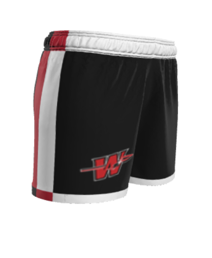 JBBS615W-2024 O'Hanlon 3rd Grade Warriors JUICE SINGLE-PLY REVERSIBLE BASKETBALL 5" SHORT