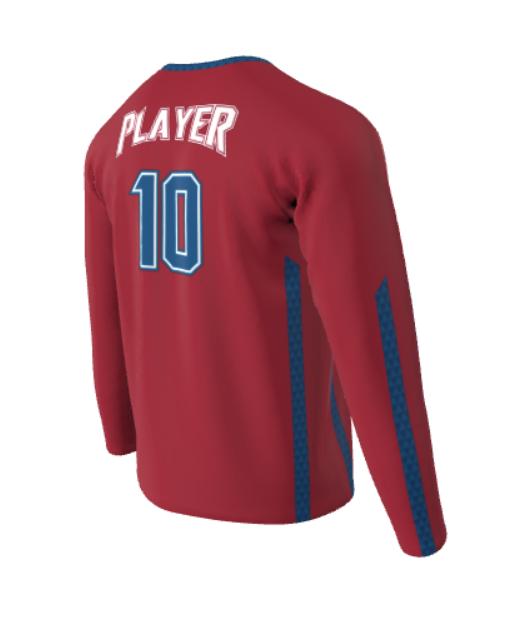 JBST16 - 2024 Simon Braves JUICE V-NECK LONG SLEEVE SHOOTER SHIRT