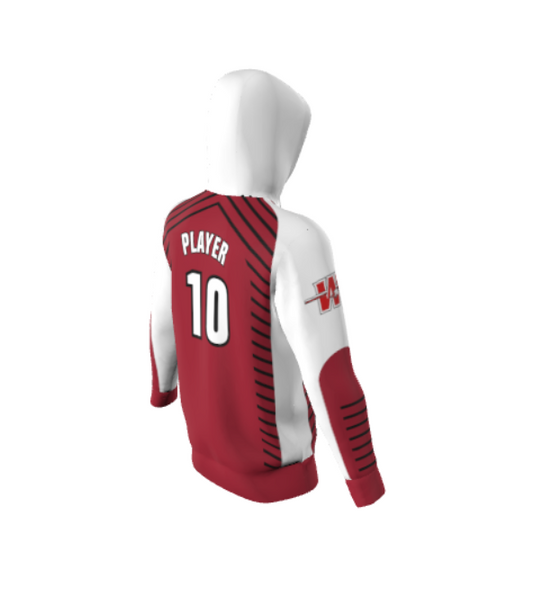JFLH6-Ross Warriors T-Ball Sublimated Player Hoodie 2026