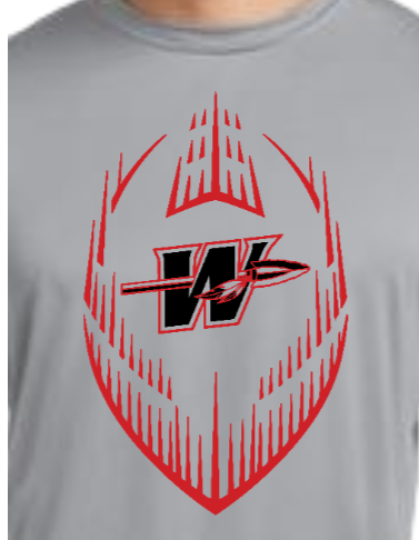 Washington Warriors Football Polyester T-Shirt TALL