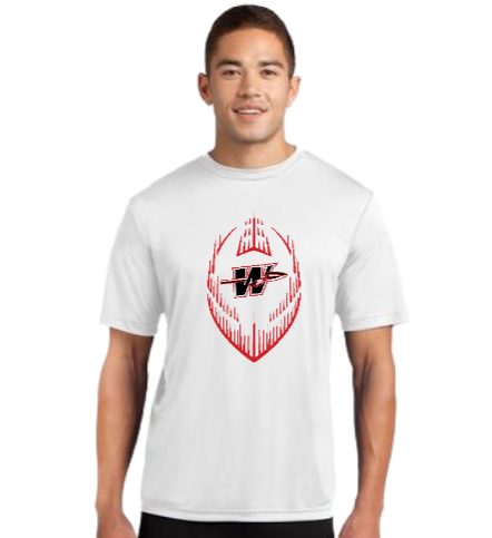 Washington Warriors Football Polyester T-Shirt TALL