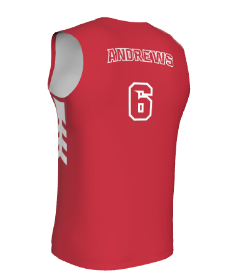 Andrews 1st Grade JUICE SINGLE-PLY REVERSIBLE BASKETBALL JERSEY