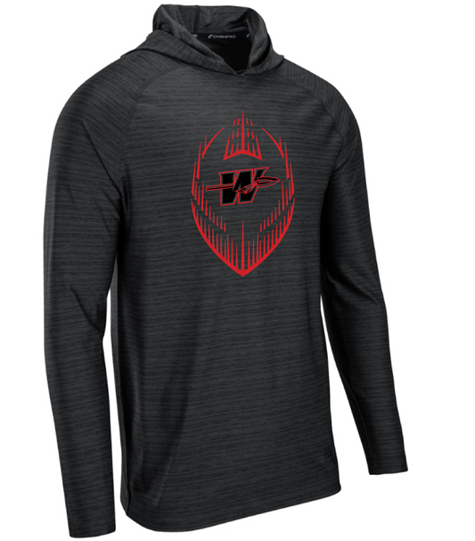 Warriors Football STRIKER LONG SLEEVE T-SHIRT HOODIE 3