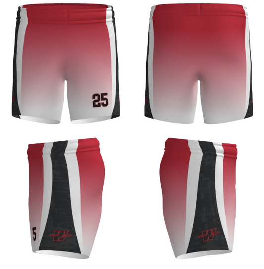 JBBS315Y- Owen Warriors 2025 JUICE DOUBLE-PLY REVERSIBLE BASKETBALL 5" SHORT (YOUTH)
