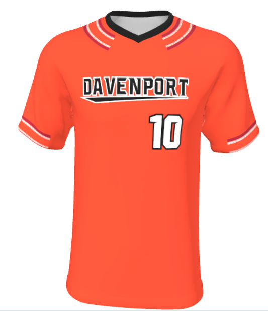 JBST8 - Davenport Baseball Jersey