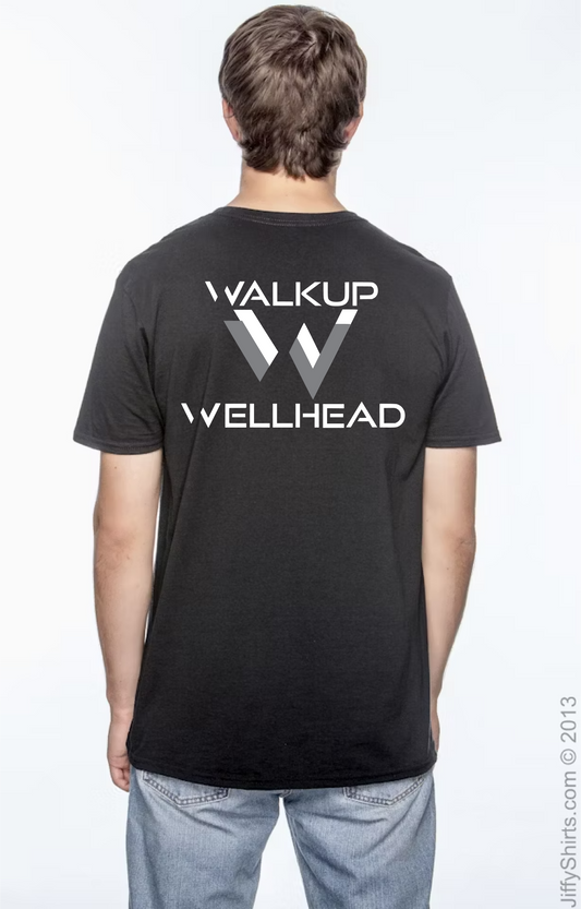Walkup Wellhead Traditional Logo Champro Vision T-shirt