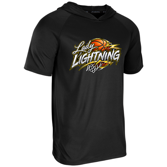 Lady Lightning Short Sleeve Hooded Tee 2