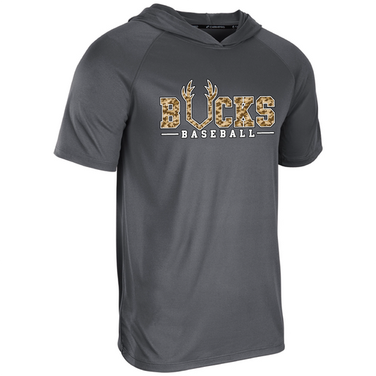 Culwell Bucks Short Sleeve Hooded Tee 2