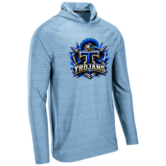 Trojans STRIKER LONG SLEEVE T-SHIRT HOODIE 2