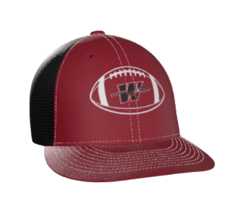 WASA Embroidered Football Low Profile Cap