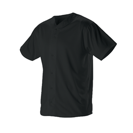 52MFFJY - Youth Faux Front Mesh Baseball Jersey