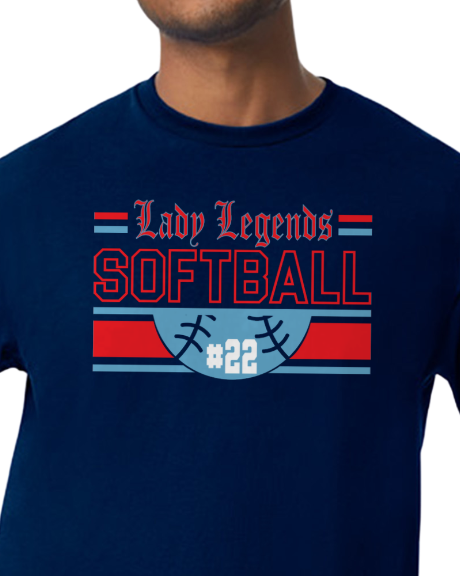 Lady Legends Player Number