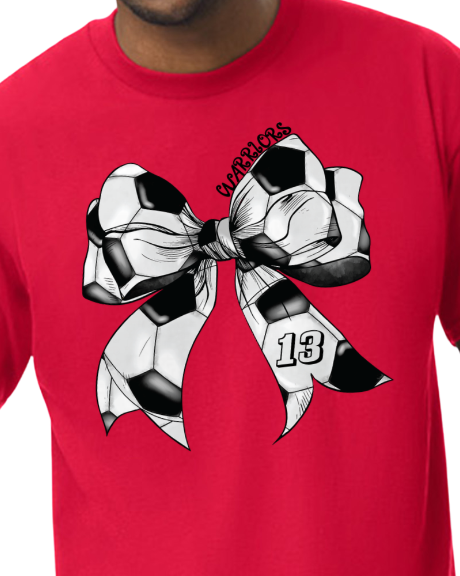 Gildan Warriors Soccer Bow