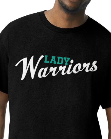 Lady Warriors Teal Basketball Tee